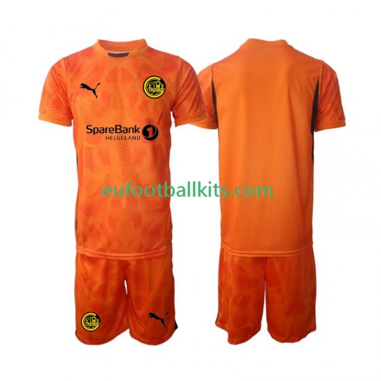 FK Bodo Glimt Goalkeeper Away Football Shirts 2025 Kids LS