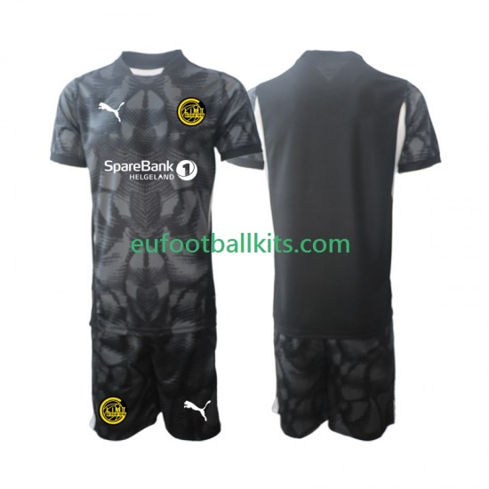 FK Bodo Glimt Goalkeeper Home Football Shirts 2025 Kids LS