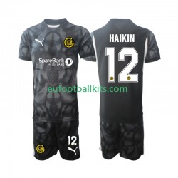 FK Bodo Glimt Goalkeeper Nikita Haikin 12 Home Football Shirts 2025 Kids LS