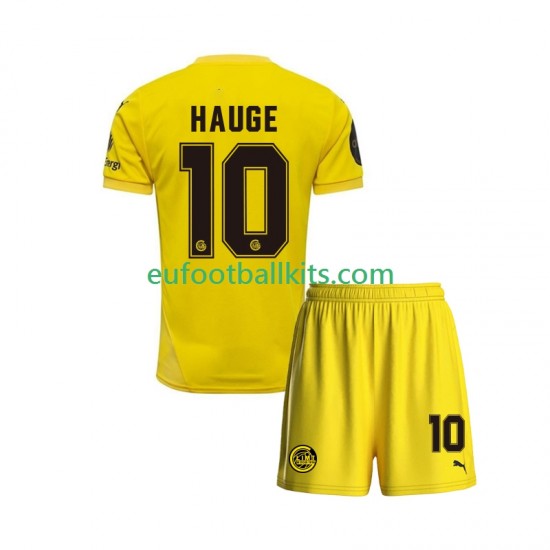 FK Bodo Glimt Jens Petter Hauge 10 Home Football Shirts 2025 Kids LS
