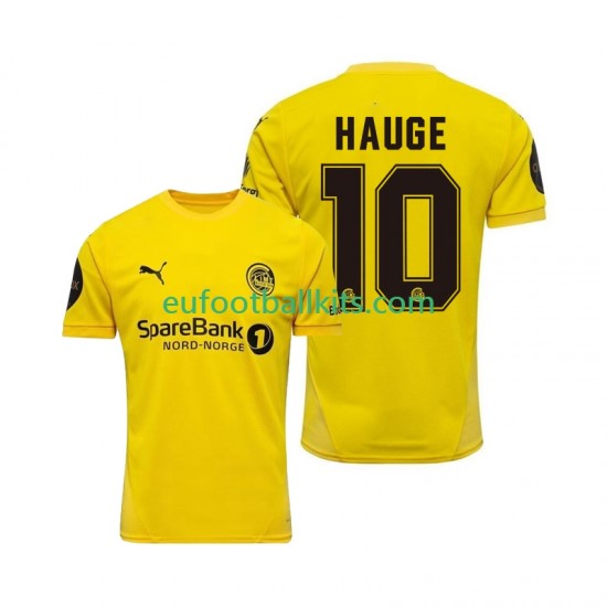 FK Bodo Glimt Jens Petter Hauge 10 Home Football Shirts 2025 Men LS