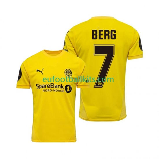 FK Bodo Glimt Patrick Berg 7 Home Football Shirts 2025 Men LS