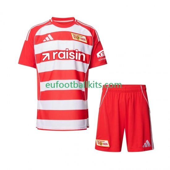 Union Berlin Home Football Shirts 2025-2026 Kids LS