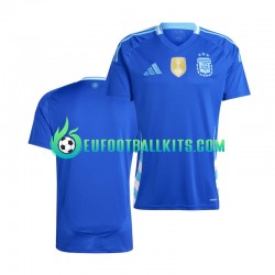 Argentina Bluecolor Away Football Shirts Copa America 2024 Men LS