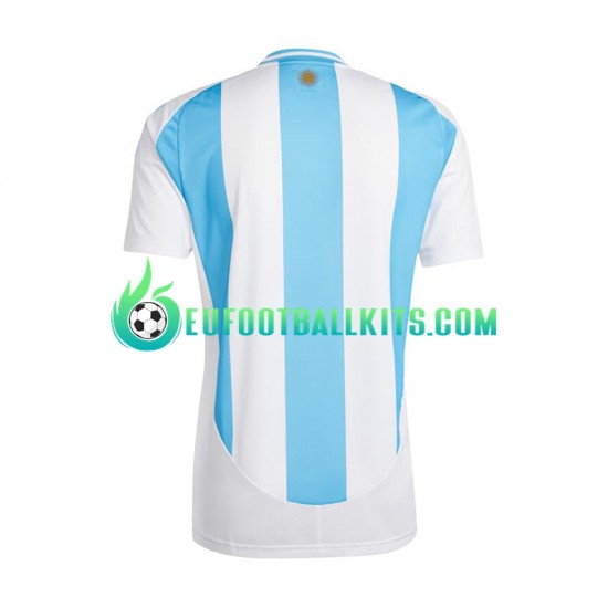 Argentina Bluecolor Whitecolor Home Football Shirts Copa America 2024 Men LS