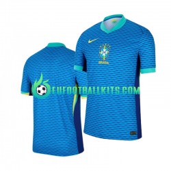 Brazil Bluecolor Away Football Shirts Copa America 2024 Men LS