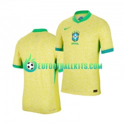 Brazil Home Football Shirts Copa America 2024 Men LS