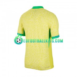 Brazil Home Football Shirts Copa America 2024 Men LS