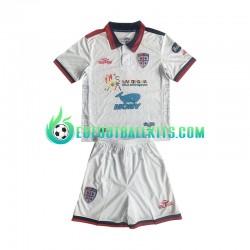 Cagliari Away Football Shirts 2023-2024 Kids LS