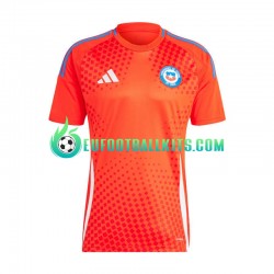 Chile Redcolor Home Football Shirts Copa America 2024 Men LS