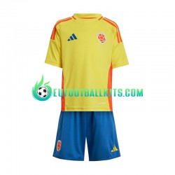 Colombia Home Football Shirts Copa America 2024 Kids LS