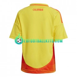 Colombia Home Football Shirts Copa America 2024 Kids LS