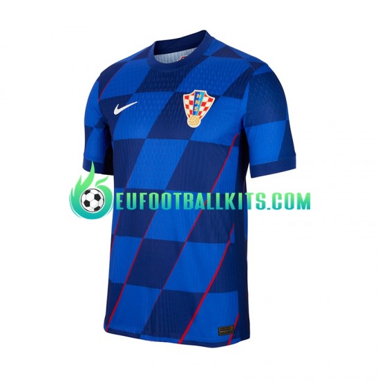 Croatia Away Football Shirts Euro 2024 Men LS