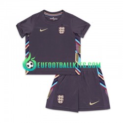 England Away Football Shirts Euro 2024 Kids LS