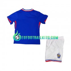 France Bluecolor Home Football Shirts Euro 2024 Kids LS