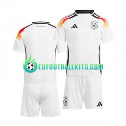 Germany Whitecolor Home Football Shirts Euro 2024 Kids LS