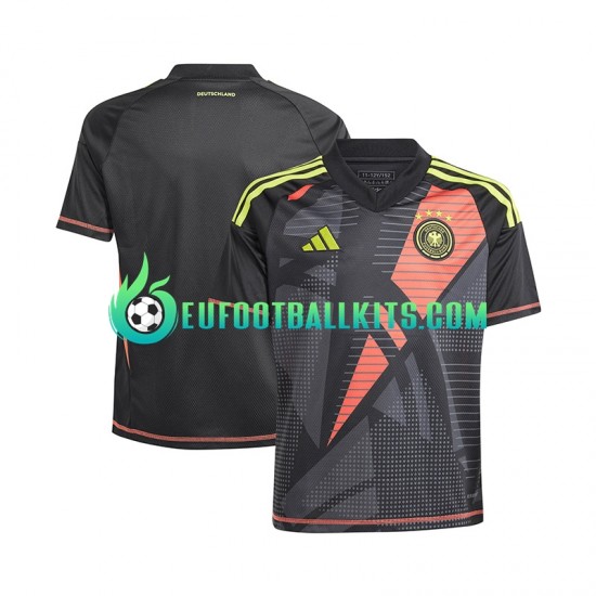Germany Goalkeeper Blackcolor Home Football Shirts Euro 2024 Men LS