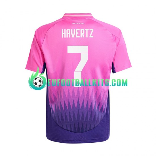Germany Havertz 7 Away Football Shirts Euro 2024 Men LS