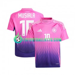 Germany Jamal Musiala 10 Away Football Shirts Euro 2024 Men LS
