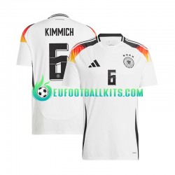 Germany Joshua Kimmich 6 Whitecolor Home Football Shirts Euro 2024 Men LS