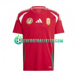 Hungary Redcolor Home Football Shirts Euro 2024 Men LS