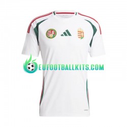 Hungary Whitecolor Away Football Shirts Euro 2024 Men LS
