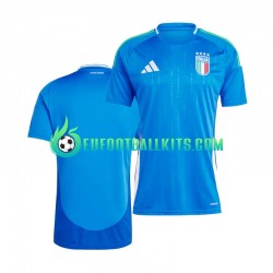 Italy Bluecolor Home Football Shirts Euro 2024 Men LS