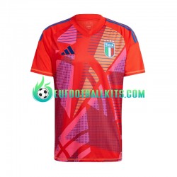 Italy Goalkeeper Home Football Shirts Euro 2024 Men LS