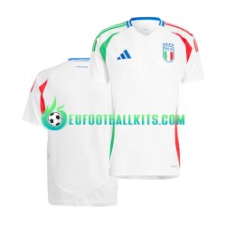 Italy Whitecolor Away Football Shirts Euro 2024 Men LS