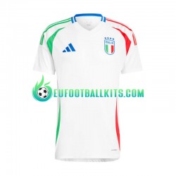 Italy Whitecolor Away Football Shirts Euro 2024 Men LS