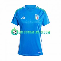 Italy Whitecolor Home Football Shirts Euro 2024 Woman LS