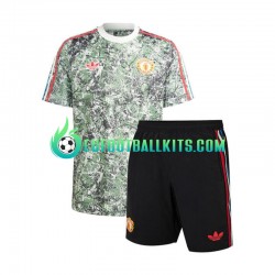 Manchester United Stone Roses Home Football Shirts 2023-2024 Kids LS