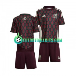 Mexico Home Football Shirts Copa America 2024 Kids LS