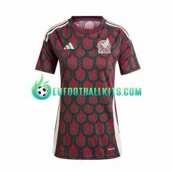 Mexico Home Football Shirts Copa America 2024 Woman LS