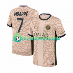 Paris Saint Germain Kylian Mbappe 7 Fourth Football Shirts 2023-2024 Men LS