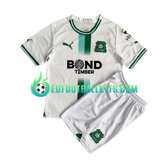 Plymouth Argyle Greencolor Home Away Football Shirts 2023-2024 Kids LS
