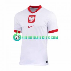 Poland Whitecolor Home Football Shirts Euro 2024 Men LS