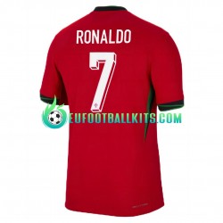 Portugal Cristiano Ronaldo 7 Redcolor Home Football Shirts Euro 2024 Men LS
