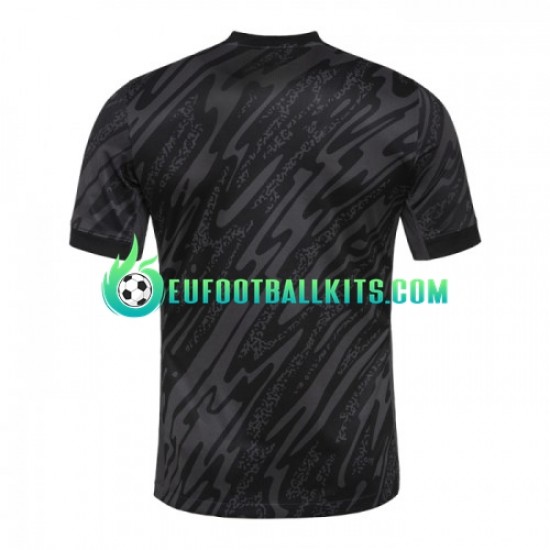 Portugal Goalkeeper Blackcolor Away Football Shirts Euro 2024 Men LS