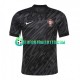 Portugal Goalkeeper Blackcolor Away Football Shirts Euro 2024 Men LS