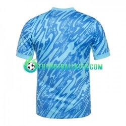 Portugal Goalkeeper Bluecolor Third Football Shirts Euro 2024 Men LS