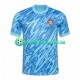 Portugal Goalkeeper Bluecolor Third Football Shirts Euro 2024 Men LS