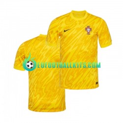 Portugal Goalkeeper Home Football Shirts Euro 2024 Men LS