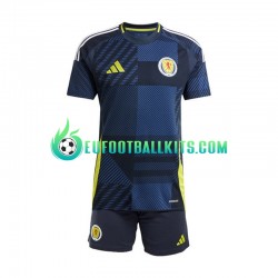 Scotland Home Football Shirts Euro 2024 Kids LS