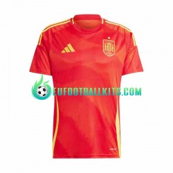 Spain Redcolor Home Football Shirts Euro 2024 Men LS