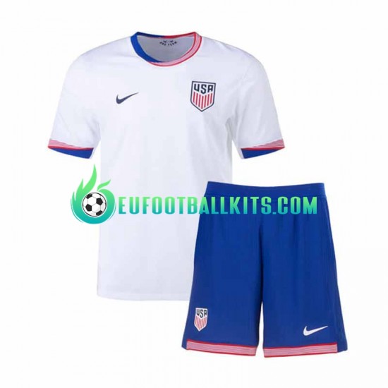 USA Home Football Shirts 2024 Kids LS