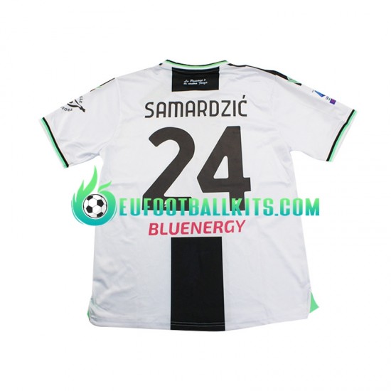 Udinese Lazar Samardzic 24 Home Football Shirts 2023-2024 Men LS