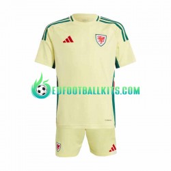 Wales Away Football Shirts 2024 Kids LS