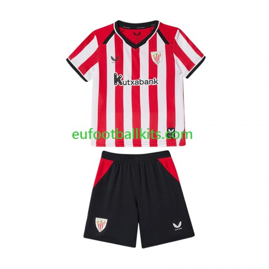 Athletic Bilbao Home Football Shirts 2026-2027 Kids LS