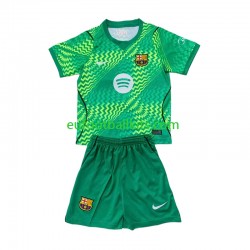 FC Barcelona Goalkeeper Home Football Shirts 2026-2027 Kids LS
